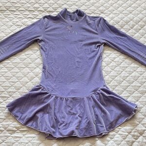 Mondor Velvet Figure Skating Dress